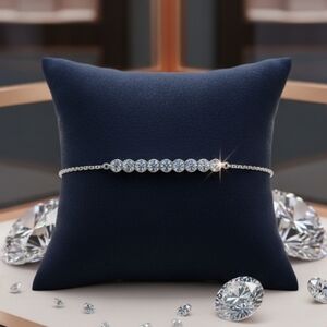 Moissanite Petite Bubble Bracelet